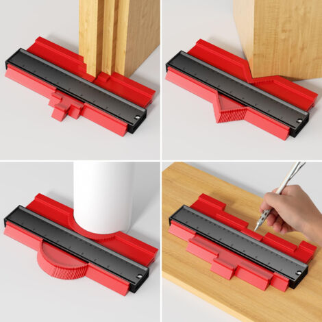 Jauge De Contour Verrouillable, Outil De Contour, Règle De Mesure Pour Le Travail Du Bois, Outil De Copie De Contour Irrégulier | Leroy Merlin