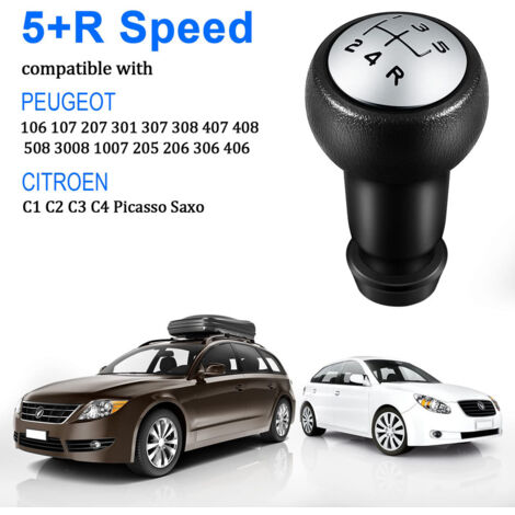 5 Vitesses Pommeau de Le vier de Vitesse OUYLAF 106 107 207 301 307 308 407 408 508 3008 1007 205 206 306 406  C1 C2 C3 C4