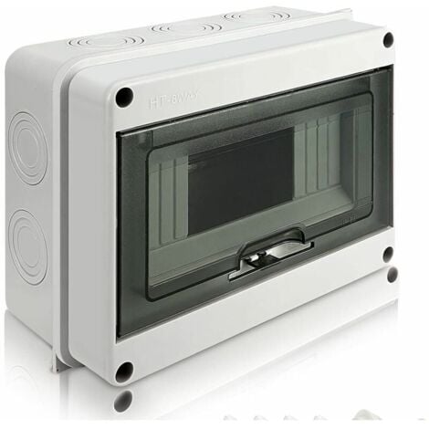 Coffret Electrique Etanche Exterieur, Etanche Electrique Exterieur, Armoire de Contrôle, Boitier de Jonction pour Utilisation à l'extérieur,OUYLAF