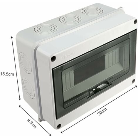 Coffret Electrique Etanche Exterieur, Etanche Electrique Exterieur, Armoire de Contrôle, Boitier de Jonction pour Utilisation à l'extérieur,OUYLAF
