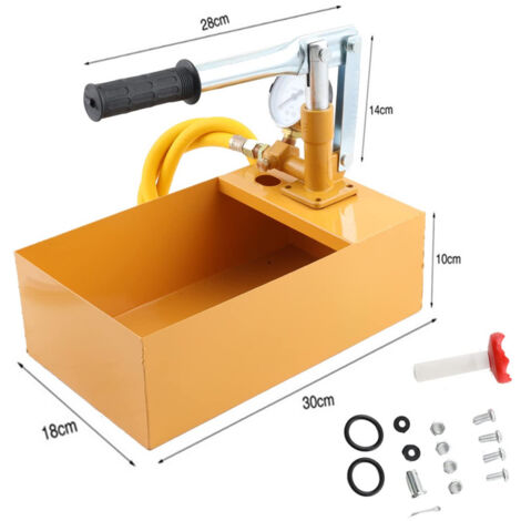 Pompe de remplissage pour Installation Sanitaire Solaire Chauffage Pression d’épreuve de 25 bars,OUYLAF