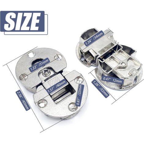 Ouylaf Lot De 2 Charni res Plates En Alliage Haute R sistance Angle ouylaf-lot-de-2-charni-res-plates-en-alliage-haute-r-sistance-angle