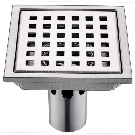 Bonde d'évacuation de Sol de Douche, Anti-refoulement, Anti-Odeur, pour