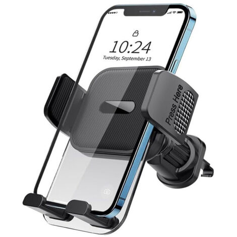 Support de téléphone réglable et rotatif à 360 degrés pour grille d'aération de voiture, pour Ford KA+ Hatchback (2016-2021), support de navigation, OUYLAF (1/5)