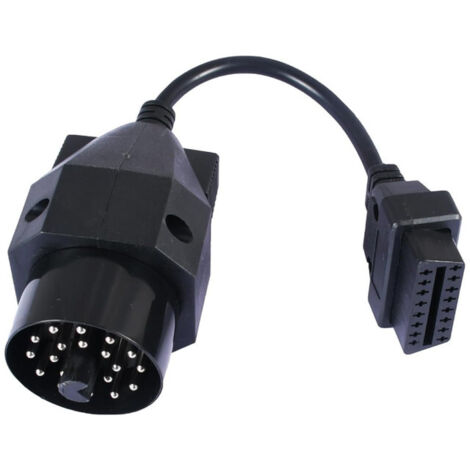 Câble d'adaptation de scanner 20 broches à 16 broches pour OBD2 e36 e38 e39 e46 e53 X5 Z3 modèles - ouylaf (1/5)