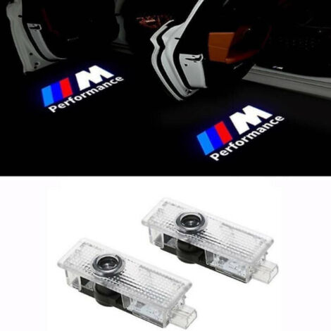 Lumière de bienvenue LED pour BMW - Projection laser de logo, éclairage atmosphérique modifié, 2 pièces - OUYLAF