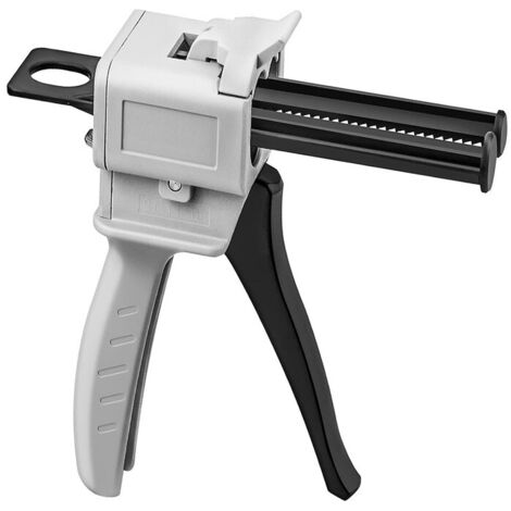 Pistolet Distributeur Époxy 50 ml, pistolet distributeur de mélange pour Mélange Colle, ratio 10:1, buse mélangeuse statique,OUYLAF