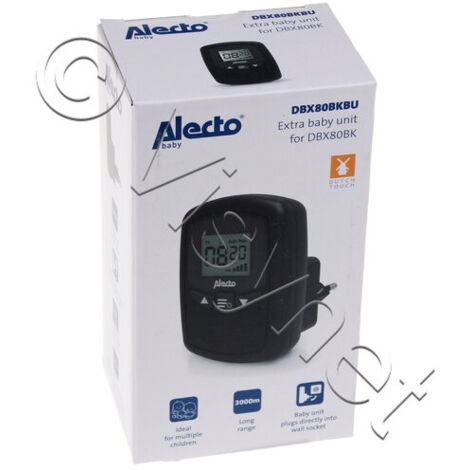 BABYPHONEUNIT POUR PORTOPHONE DBX80BK - DBX80BKBU - ALECTO