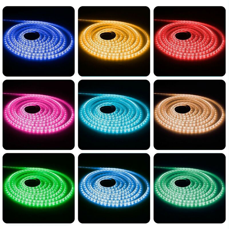 bt led bande lumière 5m-30m rvb 5050 2835 led lumières bande flexible led  bande ruban pour chambre maison fête de noël