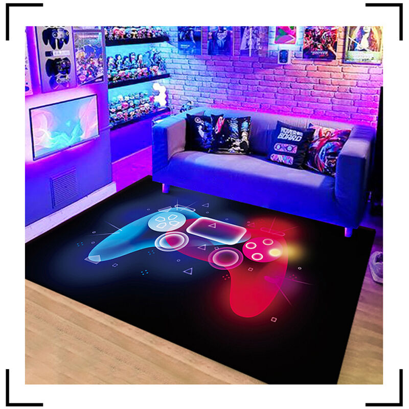 Stillshine. Gamepad Tapis De Sol Rond 3D Gaming Game Over Manette