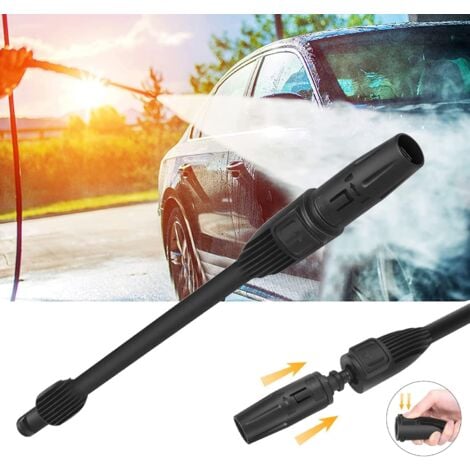 Lance de Nettoyeur Haute Pression pour Karcher K2 K3 K4 K5 K6 K7, LeapBeast Lance pour Karcher Double Fonction Lance Rotatif avec Buse Réglable Accessoire Nettoyeur Haute Pression