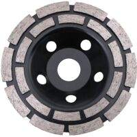 Freosen – Disque diamant pour meuleuse 125mm – Double rangée – Pour béton, granit, maçonnerie – Broyage rapide, durable et efficace