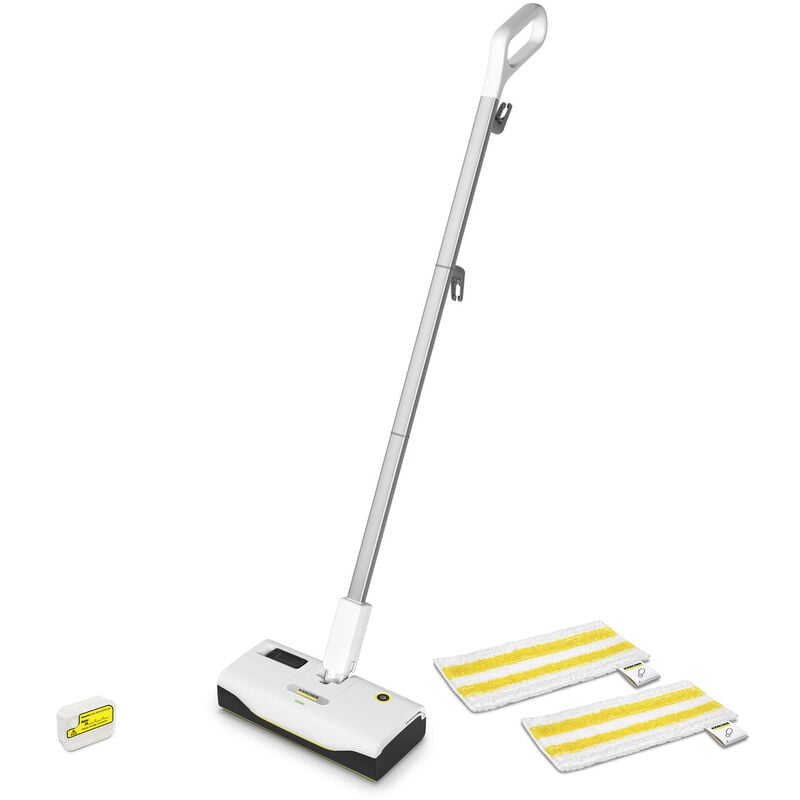 Karcher Balai vapeur SC 1 Upright, temps de chauffe rapide 30 sec, 1300 w cable 5m, élimine 99,99% des virus et bactéries