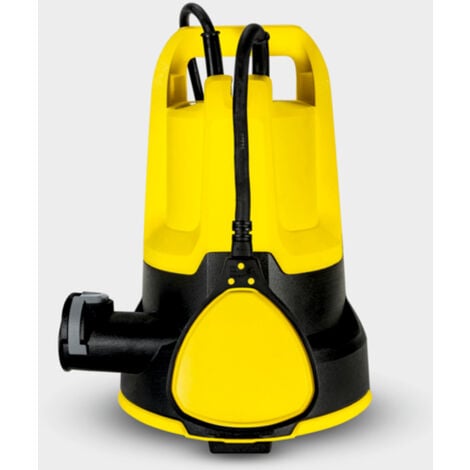 Karcher Pompe d'évacuation SP 9.000 Flat, pompe eau claire 9000 l/h, idéal piscine