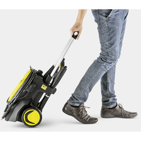 Karcher Nettoyeur haute pression K 7 Compact home, pression 180 bars, débit  600 L/h, brosse terrasse T-racer T5