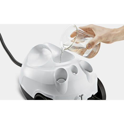 Nettoyeur Vapeur 3 Bars AlfaBot F2 - Élimine 99,9% Des Bactéries - Pour Sols Durs (carrelage, Parquet) - Chauffage 30 Sec - 450 Ml