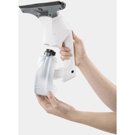 Karcher Nettoyeur de vitres électrique WV1 Plus, laveur de vitre sans traces, autonomie 23 fenêtres, batterie lithium