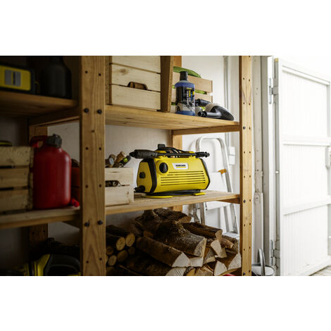 Nettoyeur Haute Pression 120 Bars 1600W - 5 Buses Incluses, Débit 360 L/h - IPX5 étanche Pour Voiture, Terrasse, Façade