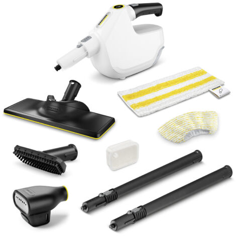 Balai vapeur Multifonctions Karcher SC1 Multi & Up Textile Edition - nettoyeur vapeur - défroisseur à main - 1300 W - autonomie illimitée