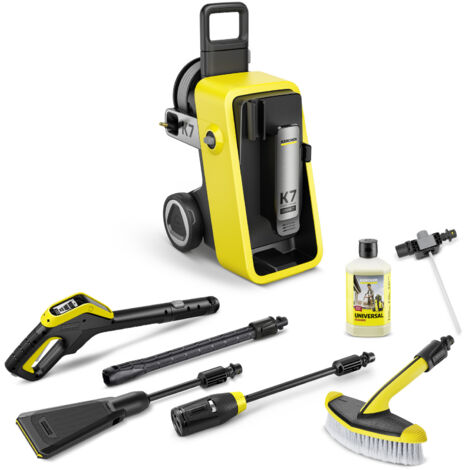 Nettoyeur haute pression Karcher K7 Comfort Premium Connect Facade - connecté - 180bars / 600L/h - enrouleur flex10m et ecobooster