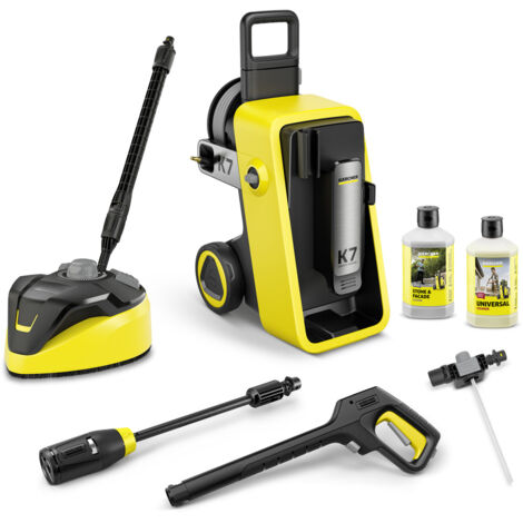 Nettoyeur haute pression Karcher K 7 Comfort Premium Home - 180 bars - 600L/h - enrouleur flexible anti-vrille 10m - brosse terrasse