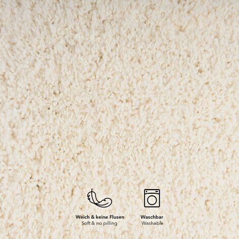Badematte Sky Soft Ivory Creme 50 x 60 cm
