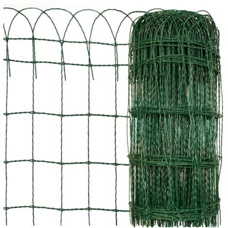 Gartenzaun Ziergeflecht Grün 65 x 10 m