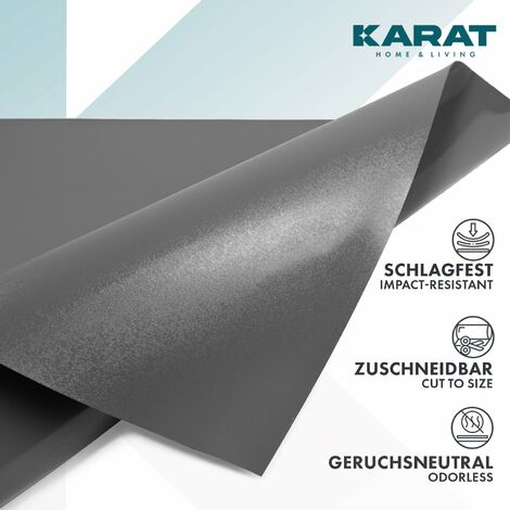 Wandtattoo Grasbordüre – Selbstklebend, 100 X 15 Cm, Dunkelgrau, Auch In 30+ Farben – Made In Germany