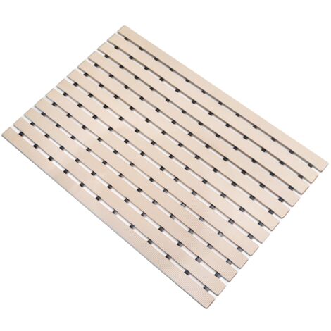 Antirutsch-Bädermatten für Nasszonen Beige 43 x 200 cm