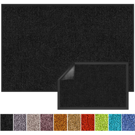 Schmutzfangmatte Rhine Black 80 x 120 cm