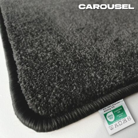 Badematte Carousel Schwarz 50 x 80 cm