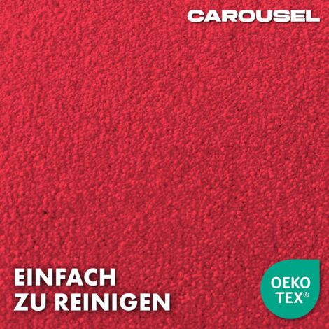Badematte Carousel Rot 67 x 250 cm