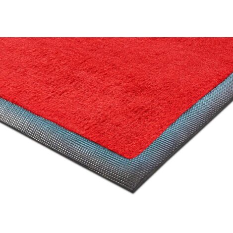 Fußmatte Schmutzfangmatte Clean Twist rot 90x150 cm