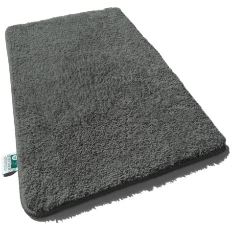 Badematten Sky Uni Stormy Grey 70 x 120 cm