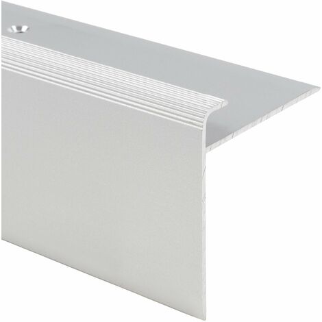 Stufenkantenprofil Safety Form: F Silber S 90 cm