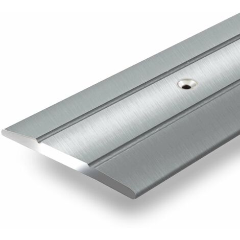 Übergangsprofil Abdeckleiste Firm K132 Form: C Breite: 36 mm Länge: 100 cm Vorgebohrt Silber
