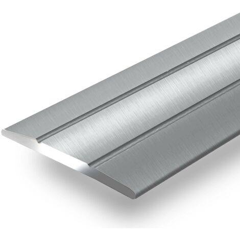 Übergangsprofil Abdeckleiste Firm K132 Form: C Breite: 36 mm Länge: 100 cm Selbstklebend Silber