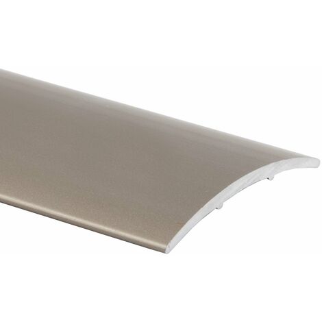 Übergangsprofil Übergang zwischen Bodenbelägen Selbstklebend Edelstahl matt 30 mm