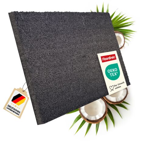 Fußmatte Kokos Grau 17 mm 40 x 60 cm (1/5)