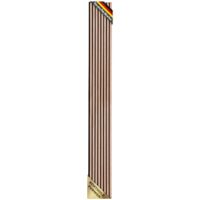 Akustikpaneele in Holzoptik 275 x 27 cm Red Oak