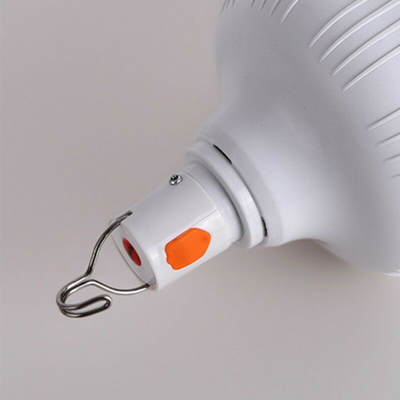 Ampoule Solaire LED Rechargeable E27, Lampe Durgence, 7W 12W 85V