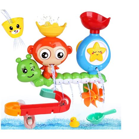 Baignoire pliable avec jouets aquatiques pour bébé - Mini Pouce