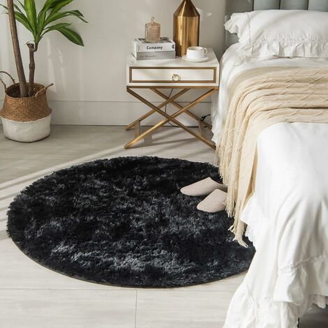 NORCKS Tapis Salon Shaggy Moelleux Antidérapant Tapis Chambre Poils Longs  Doux et Confortable Grand Tapis de