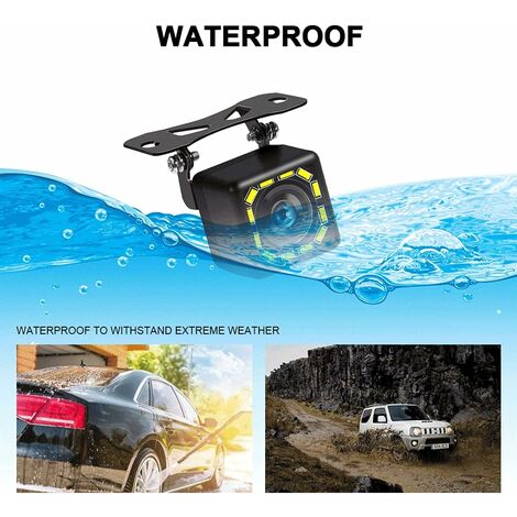 Hd Caméra de recul de voiture sans fil Imperméable à l'eau