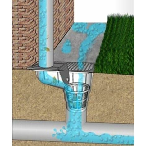 Polypropylène (PP) Tuyau de drainage de la gouttière - Drain d'eau de pluie  DN 110 (325