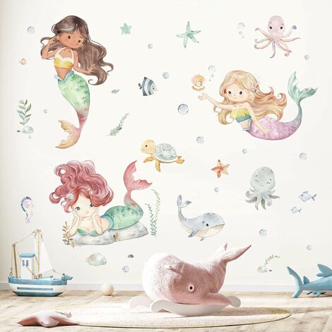 Affiche Anniversaire Enfant Baleine Bleue, 30 x 40 cm