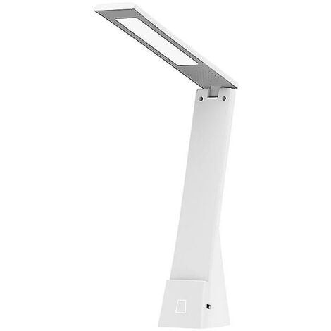 Lampe de table rechargeable, lampe de bureau moderne LED à piles, commande  tactile, mini/sans fil/
