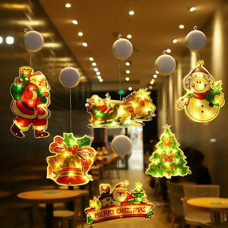 Ventouse Plastique Fixation De LED Guirlandes Lumineuses Fenêtre Eclairage  Noël