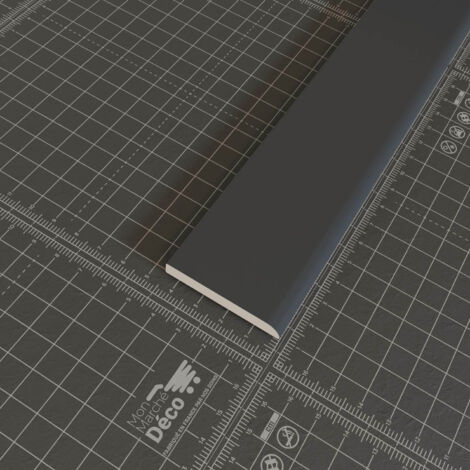Champlat PVC Cellulaire 45 mm - Longueur 2.50 m - Lot de 5 - Anthracite