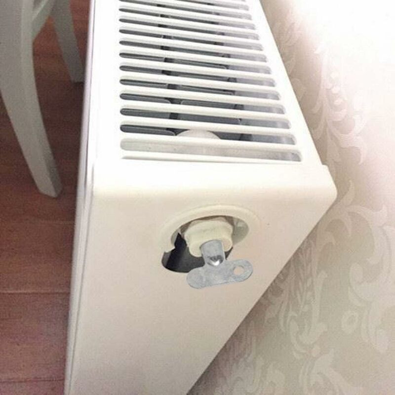 2 clés de purge pour radiateur Convient pour les radiateurs. Stables et robustes 